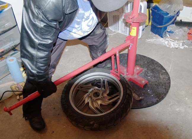 motorcycle tire removal tools